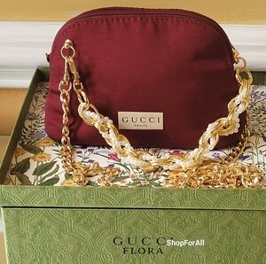 Gucci beauty cosmetic pouch bag NWOB